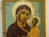 Икона Богоматерь Тихвинская, XVII-XVIII век из церкви Петра и Павла в Кожевниках