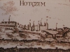 Хотинская крепость. Гравюра. 1780 год.