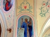 Храм Святого Николая. Фрагмент росписи на колоннах