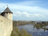Ивангородская крепость. Провиантская башня над рекой Нарва