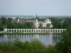 Новгородский кремль. Вид с башни Кокуй на Ярославово дворище