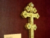 Новгородский музей. Золотая кладовая. Крест напрестольный, 1600 год