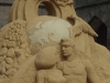 Песчаные скульптуры на Петропавловском пляже