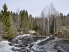 Водопад на верхнем рукаве реки Тохмайоки