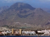 Панорама гор острова Тенерифе с моря