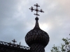 Знаменский собор. Деревянный крест над вратами
