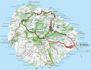 karta la gomera 300x233 Остров Ла Гомера