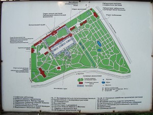 plan botanicheskogo sada 300x225 Ботанический сад имени В.Л. Комарова