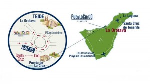 karta proezda k pueblo chiko 300x168 Парк миниатюр Pueblo Chico