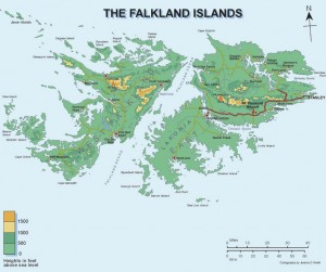 falklands islands map 300x251 Фолклендские острова