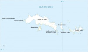 South Orkney Islands map 300x178 Южные Оркнейские острова (South Orkney Islands)